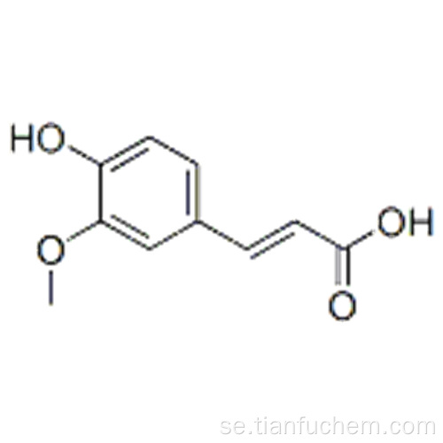 2-propensyra, 3- (4-hydroxi-3-metoxifenyl) - (57187851,2E) - CAS 537-98-4
